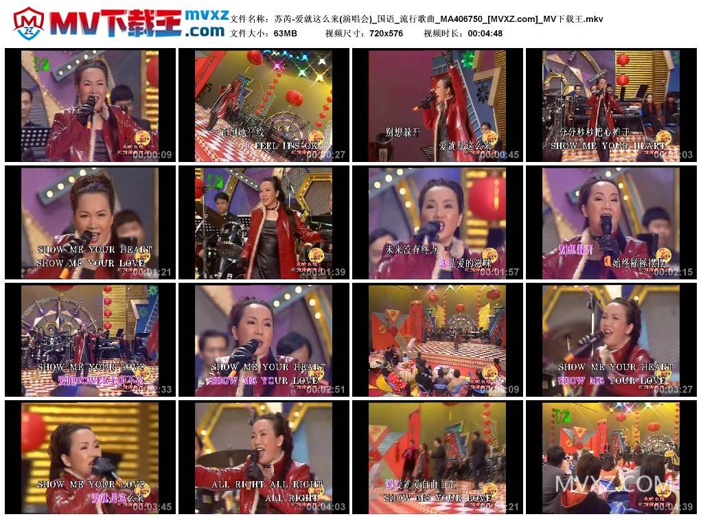 苏芮-爱就这么来(演唱会)_国语_流行歌曲_MA406750